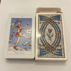 Vintage Tarot Cards Deck Original Box Rare Spiritual Collectible Minimal Use